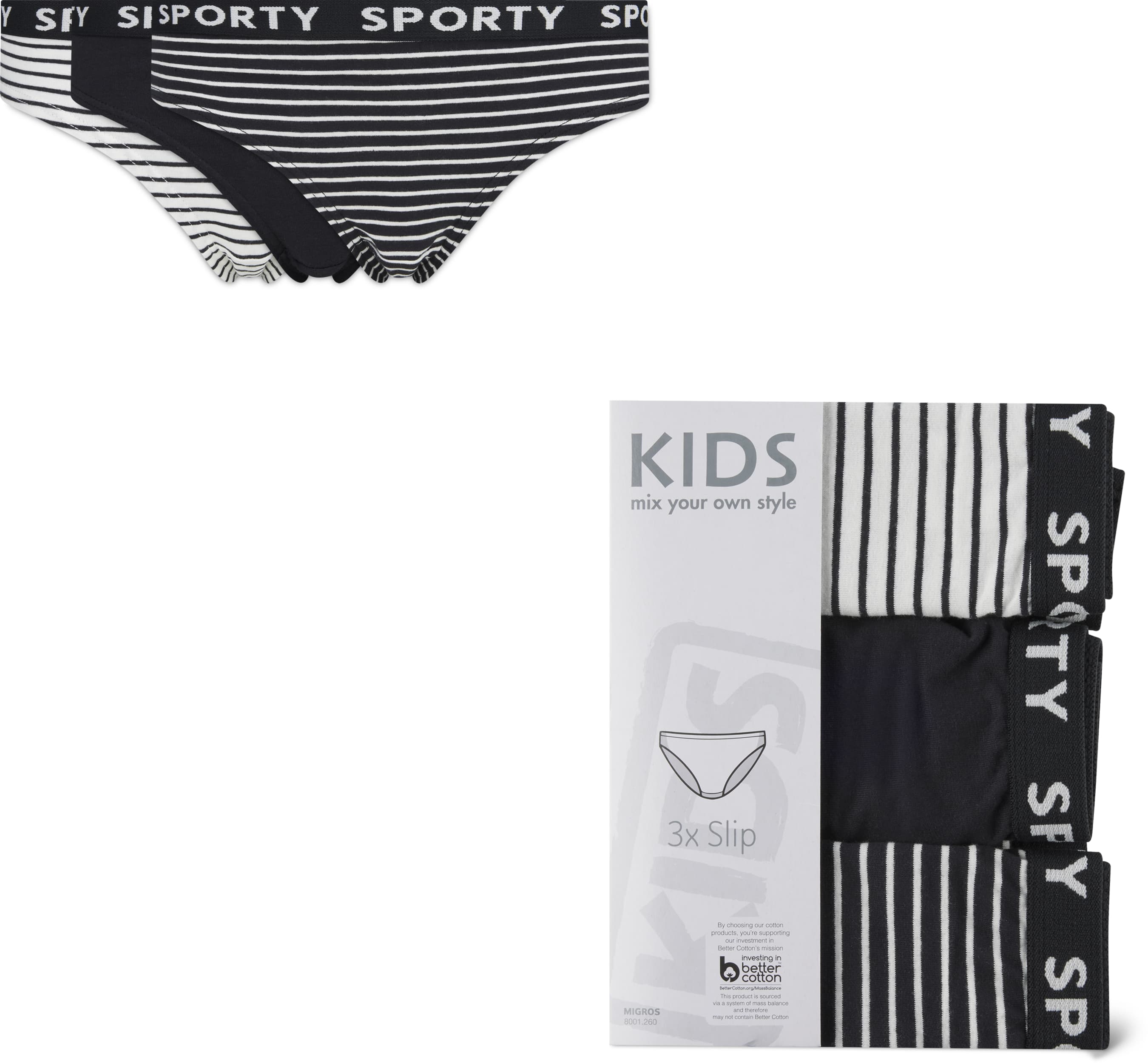 Kinder Slip 3er Pack